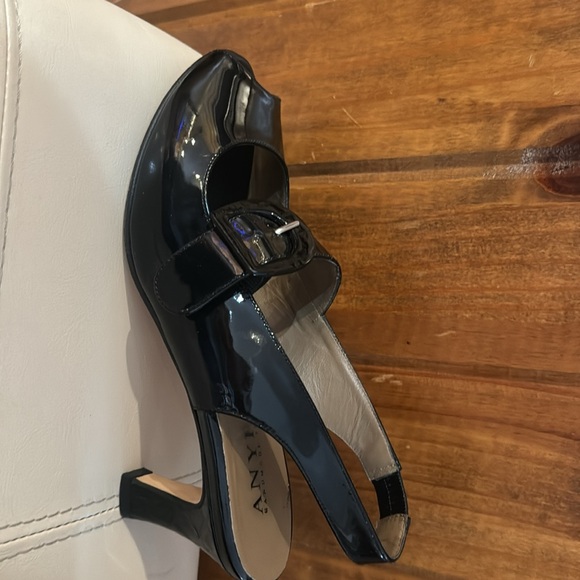 Anyi Lu black heels 37 1/2 - Picture 7 of 10